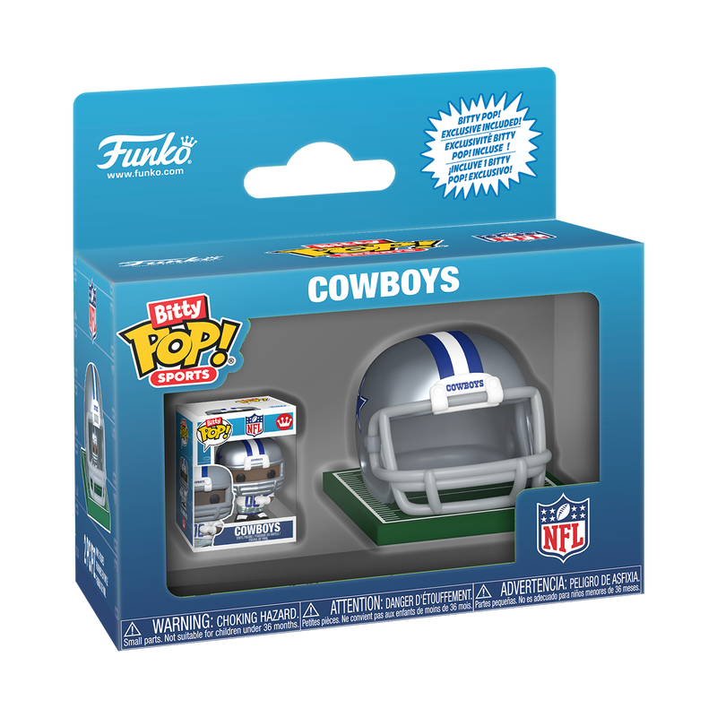 Bitty Pop! Helmet & Player Cowboys, , hi-res view 2